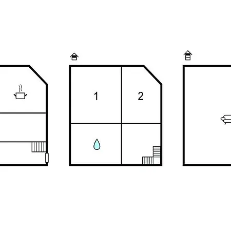 Сasa de vacaciones 2 Bedroom Gorgeous In *